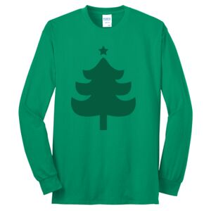 Cotton/Poly Blend Long Sleeve Tee Thumbnail