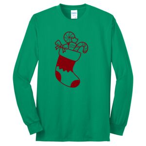 Cotton/Poly Blend Long Sleeve Tee Thumbnail