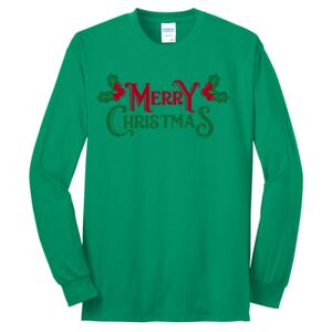 Cotton/Poly Blend Long Sleeve Tee Thumbnail