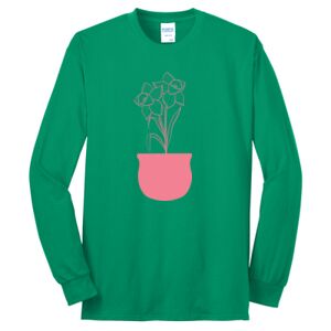 Cotton/Poly Blend Long Sleeve Tee Cotton/Poly Blend Long Sleeve Tee Thumbnail