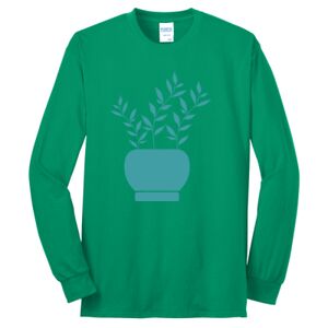 Cotton/Poly Blend Long Sleeve Tee Thumbnail