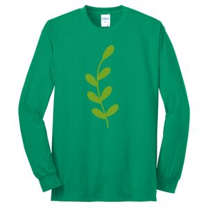 Cotton/Poly Blend Long Sleeve Tee Thumbnail
