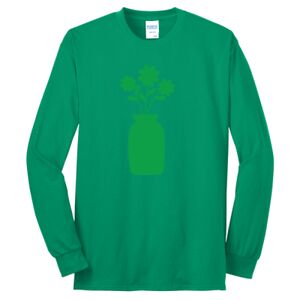 Cotton/Poly Blend Long Sleeve Tee Cotton/Poly Blend Long Sleeve Tee Thumbnail