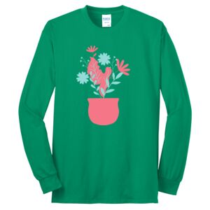 Cotton/Poly Blend Long Sleeve Tee Cotton/Poly Blend Long Sleeve Tee Thumbnail