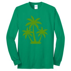 Cotton/Poly Blend Long Sleeve Tee Cotton/Poly Blend Long Sleeve Tee Thumbnail
