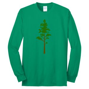 Cotton/Poly Blend Long Sleeve Tee Cotton/Poly Blend Long Sleeve Tee Thumbnail