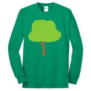 Cotton/Poly Blend Long Sleeve Tee Cotton/Poly Blend Long Sleeve Tee Thumbnail