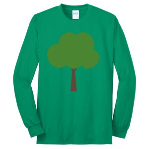 Cotton/Poly Blend Long Sleeve Tee Cotton/Poly Blend Long Sleeve Tee Thumbnail
