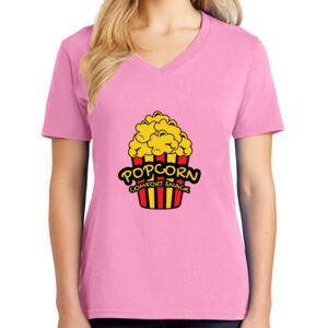 Women's Cotton V-Neck Tee Thumbnail