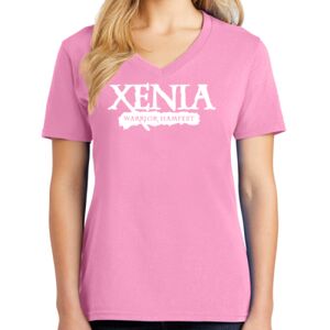 Women's Cotton V-Neck Tee Thumbnail