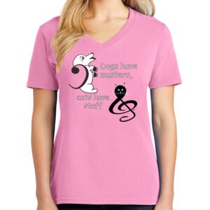 Women's Cotton V-Neck Tee Thumbnail