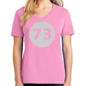 Women's Cotton V-Neck Tee Thumbnail