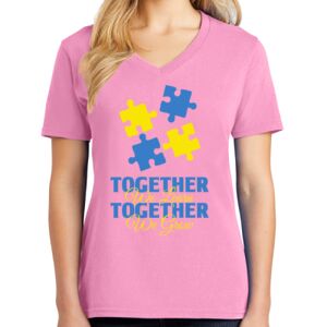 Women's Cotton V-Neck Tee Women's Cotton V-Neck Tee Thumbnail