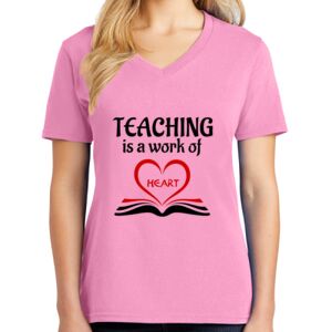 Women's Cotton V-Neck Tee Women's Cotton V-Neck Tee Thumbnail