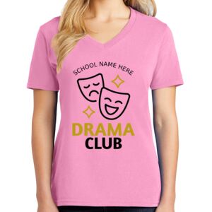 Women's Cotton V-Neck Tee Thumbnail