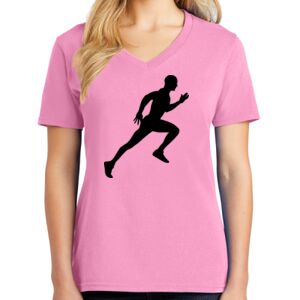 Women's Cotton V-Neck Tee Women's Cotton V-Neck Tee Thumbnail