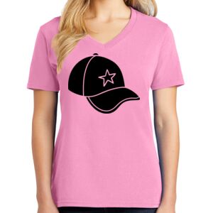 Women's Cotton V-Neck Tee Women's Cotton V-Neck Tee Thumbnail