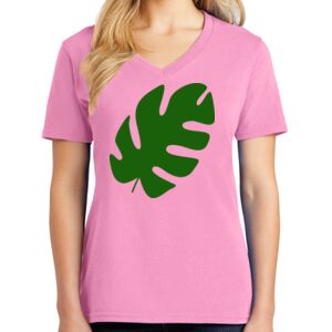 Women's Cotton V-Neck Tee Thumbnail