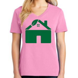 Women's Cotton V-Neck Tee Thumbnail