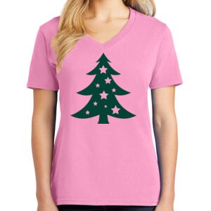 Women's Cotton V-Neck Tee Women's Cotton V-Neck Tee Thumbnail