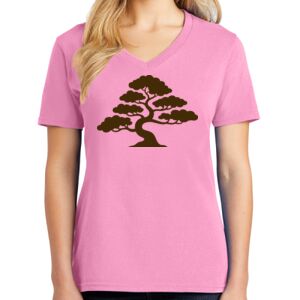 Women's Cotton V-Neck Tee Women's Cotton V-Neck Tee Thumbnail