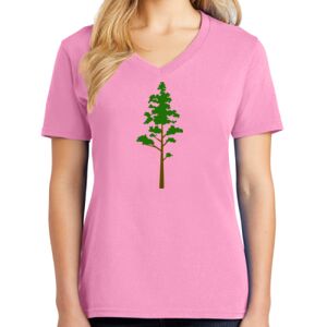 Women's Cotton V-Neck Tee Women's Cotton V-Neck Tee Thumbnail
