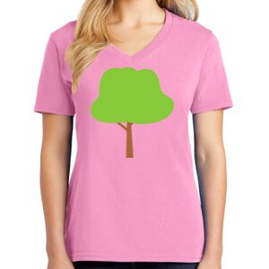 Women's Cotton V-Neck Tee Women's Cotton V-Neck Tee Thumbnail