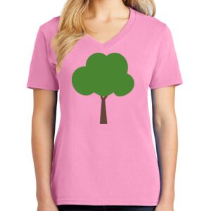 Women's Cotton V-Neck Tee Women's Cotton V-Neck Tee Thumbnail