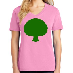 Women's Cotton V-Neck Tee Women's Cotton V-Neck Tee Thumbnail