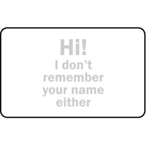 Name Badge Thumbnail