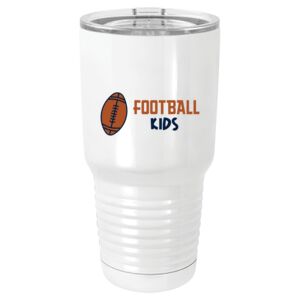 30 oz. White Vacuum Insulated Tumbler w/Lid 30 oz. White Vacuum Insulated Tumbler w/Lid Thumbnail