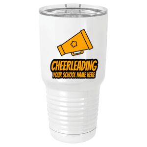  30 oz. White Vacuum Insulated Tumbler w/Lid  Thumbnail
