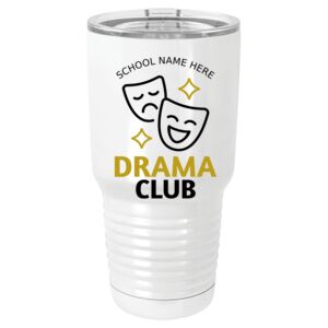  30 oz. White Vacuum Insulated Tumbler w/Lid  Thumbnail
