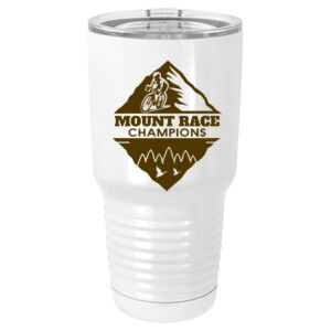 30 oz. White Vacuum Insulated Tumbler w/Lid 30 oz. White Vacuum Insulated Tumbler w/Lid Thumbnail