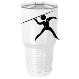 30 oz. White Vacuum Insulated Tumbler w/Lid 30 oz. White Vacuum Insulated Tumbler w/Lid Thumbnail