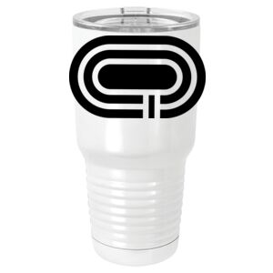 30 oz. White Vacuum Insulated Tumbler w/Lid 30 oz. White Vacuum Insulated Tumbler w/Lid Thumbnail