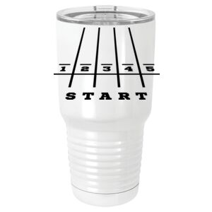 30 oz. White Vacuum Insulated Tumbler w/Lid 30 oz. White Vacuum Insulated Tumbler w/Lid Thumbnail