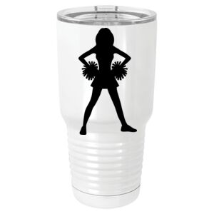 30 oz. White Vacuum Insulated Tumbler w/Lid 30 oz. White Vacuum Insulated Tumbler w/Lid Thumbnail