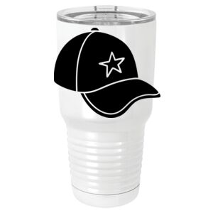 30 oz. White Vacuum Insulated Tumbler w/Lid 30 oz. White Vacuum Insulated Tumbler w/Lid Thumbnail