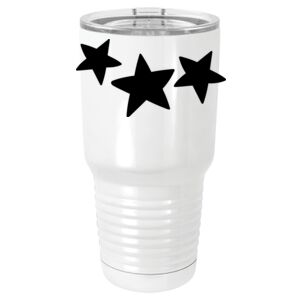 30 oz. White Vacuum Insulated Tumbler w/Lid 30 oz. White Vacuum Insulated Tumbler w/Lid Thumbnail