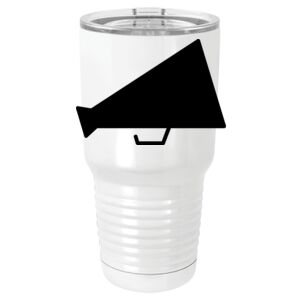 30 oz. White Vacuum Insulated Tumbler w/Lid 30 oz. White Vacuum Insulated Tumbler w/Lid Thumbnail