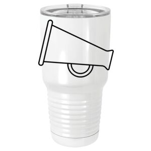 30 oz. White Vacuum Insulated Tumbler w/Lid 30 oz. White Vacuum Insulated Tumbler w/Lid Thumbnail