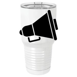 30 oz. White Vacuum Insulated Tumbler w/Lid 30 oz. White Vacuum Insulated Tumbler w/Lid Thumbnail