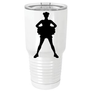 30 oz. White Vacuum Insulated Tumbler w/Lid 30 oz. White Vacuum Insulated Tumbler w/Lid Thumbnail
