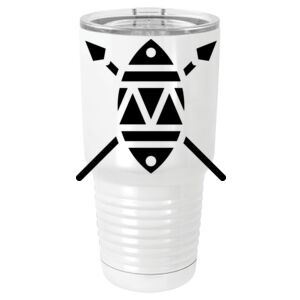 30 oz. White Vacuum Insulated Tumbler w/Lid  Thumbnail