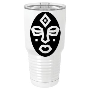  30 oz. White Vacuum Insulated Tumbler w/Lid  Thumbnail