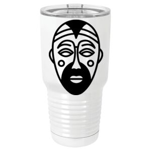  30 oz. White Vacuum Insulated Tumbler w/Lid  Thumbnail