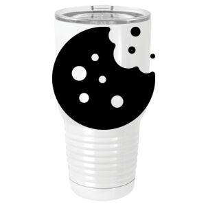  30 oz. White Vacuum Insulated Tumbler w/Lid  Thumbnail