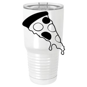 30 oz. White Vacuum Insulated Tumbler w/Lid  Thumbnail