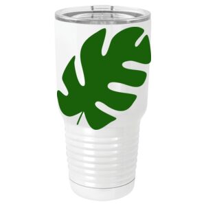  30 oz. White Vacuum Insulated Tumbler w/Lid  Thumbnail